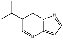 Pyrazolo[1,5-a]pyrimidine, 6,7-dihydro-6-(1-methylethyl)- (9CI) Struktur