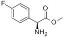 (S)-METHYL 2-AMINO-2-(4-FLUOROPHENYL)ACETATE Struktur