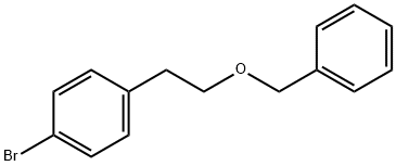 1-(2-(benzyloxy)ethyl)-4-bromobenzene Struktur