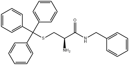 S-TRITYL-L-CYSTEINE-BENZYLAMIDE Struktur