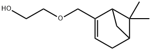 2-[(7,7-dimethyl-4-bicyclo[3.1.1]hept-3-enyl)methoxy]ethanol Struktur