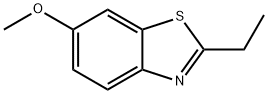 Benzothiazole, 2-ethyl-6-methoxy- (8CI,9CI) Struktur