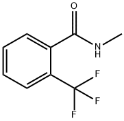 BenzaMide, N-Methyl-2-(trifluoroMethyl)- Struktur