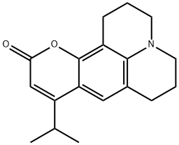 COUMARIN 480 D  DYE CONTENT 99 Struktur