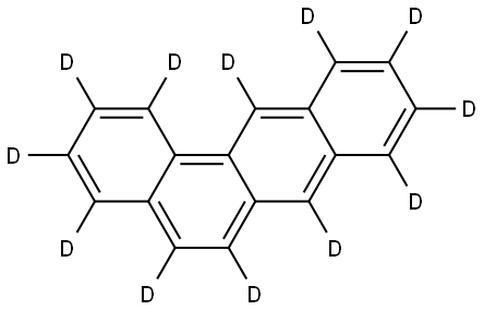 BENZO(A)ANTHRACENE D12 Struktur