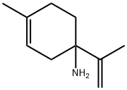 3-Cyclohexen-1-amine,  4-methyl-1-(1-methylethenyl)- Struktur