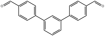 4,4''-m-Terphenyldicarboxaldehyde Struktur