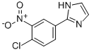 2-(4-CHLORO-3-NITRO-PHENYL)-1H-IMIDAZOLE Struktur