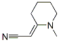 Acetonitrile, (1-methyl-2-piperidinylidene)-, (E)- (9CI) Struktur