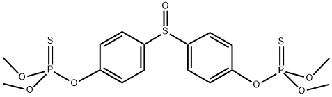 TEMEPHOS SULFOXIDE) Struktur