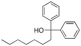 1,1-diphenyloctan-1-ol Struktur