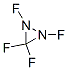 Tetrafluorodiaziridine Struktur