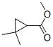 Cyclopropanecarboxylic acid, 2,2-dimethyl-, methyl ester, (+)- (9CI) Struktur