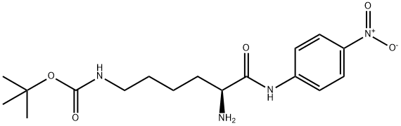 H-LYS(BOC)-PNA Struktur