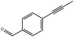 Benzaldehyde, 4-(1-propynyl)- (9CI) Struktur