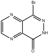 8-Bromopyrazino[2,3-d]pyridazin-5(6H)-one Struktur