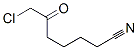 Heptanenitrile,  7-chloro-6-oxo- Struktur