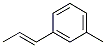 1-Methyl-3-(1-propenyl)benzene Struktur