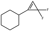 Cyclohexane, (3,3-difluoro-1-cyclopropen-1-yl)- (9CI) Struktur