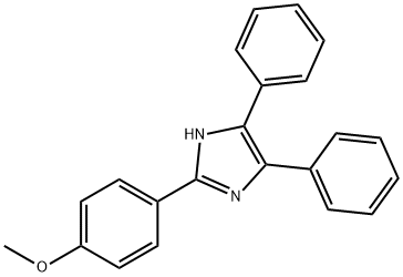 2-(2-METHOXYPHENYL)-4,5-DIPHENYL-1H-IMIDAZOLE Struktur