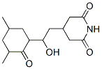 4-[2-(3,5-Dimethyl-2-oxocyclohexyl)-2-hydroxyethyl]-2,6-piperidinedione Struktur