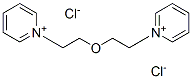 1,1'-(oxydiethylene)dipyridinium dichloride Struktur