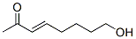 3-Octen-2-one, 8-hydroxy-, (3E)- (9CI) Struktur