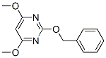 Pyrimidine, 4,6-dimethoxy-2-(phenylmethoxy)- (9CI) Struktur