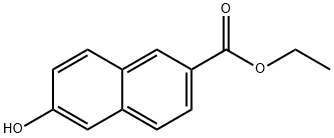 ETHYL 6-HYDROXY-2-NAPHTHOATE Struktur