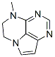 4H-Pyrrolo[3,2,1-de]pteridine,5,6-dihydro-4-methyl-(9CI) Struktur