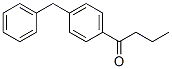 1-(4-Benzylphenyl)-1-butanone Struktur