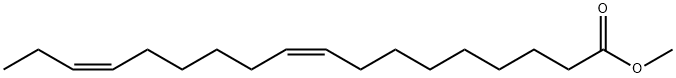 (9Z,15Z)-9,15-Octadecadienoic acid methyl ester Struktur