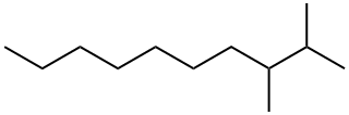 2,3-DIMETHYLDECANE Struktur