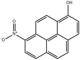 1-nitropyrene-8-ol Struktur