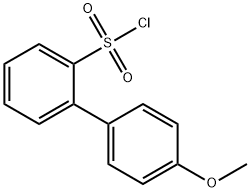 2-(4-Methoxyphenyl)benzenesulphonyl chloride, 4-[2-(Chlorosulphonyl)phenyl]anisole Struktur