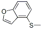 Benzofuran,  4-(methylthio)- Struktur