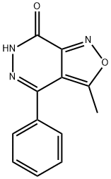 3-METHYL-4-PHENYLISOXAZOLO[3,4-D]PYRIDAZIN-7(6H)-ONE Struktur