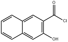 3-hydroxy-2-naphthoyl chloride Struktur