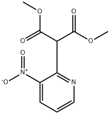 DIMETHYL 2-(3-NITRO-2-PYRIDYL)MALONATE Struktur