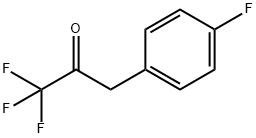 3-(4-FLUOROPHENYL)-1,1,1-TRIFLUORO-2-PROPANONE Struktur