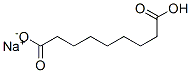 sodium hydrogen azelate Struktur