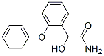 Benzeneacetamide,  -alpha--hydroxy-2-phenoxy- Struktur