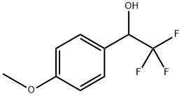 2,2,2-TRIFLUORO-1-(4-METHOXYPHENYL)ETHANOL Struktur