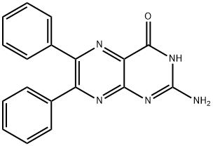 6,7-Diphenylpterin Struktur