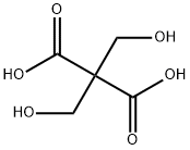 2,2-BIS(HYDROXYMETHYL) MALONIC ACID Struktur