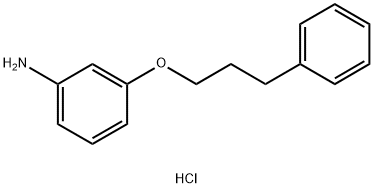 [3-(3-Phenylpropoxy)phenyl]amine hydrochloride Struktur