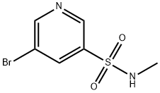 5-Bromo-N-methylpyridine-3-sulfonamide Struktur