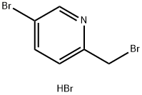 5-bromo-2-(bromomethyl)pyridine hydrobromide Struktur