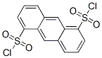 1,5-Anthracenedisulfonyl chloride Struktur