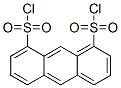 1,8-Anthracenedisulfonyl chloride Struktur